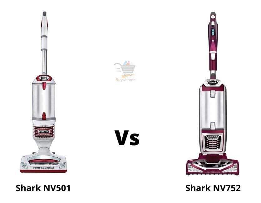 Shark NV501 vs NV752