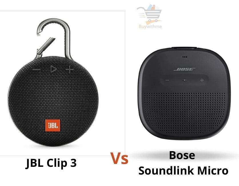 JBL Clip 3 vs Bose Soundlink Micro