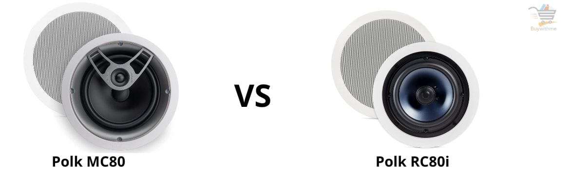 Polk MC80 vs RC80i