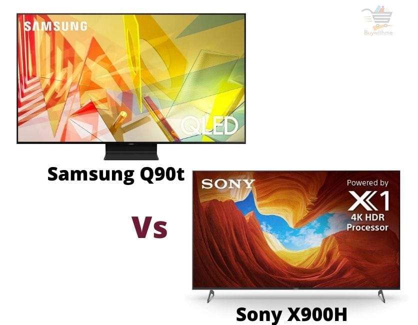 Samsung Q90T vs Sony X900H